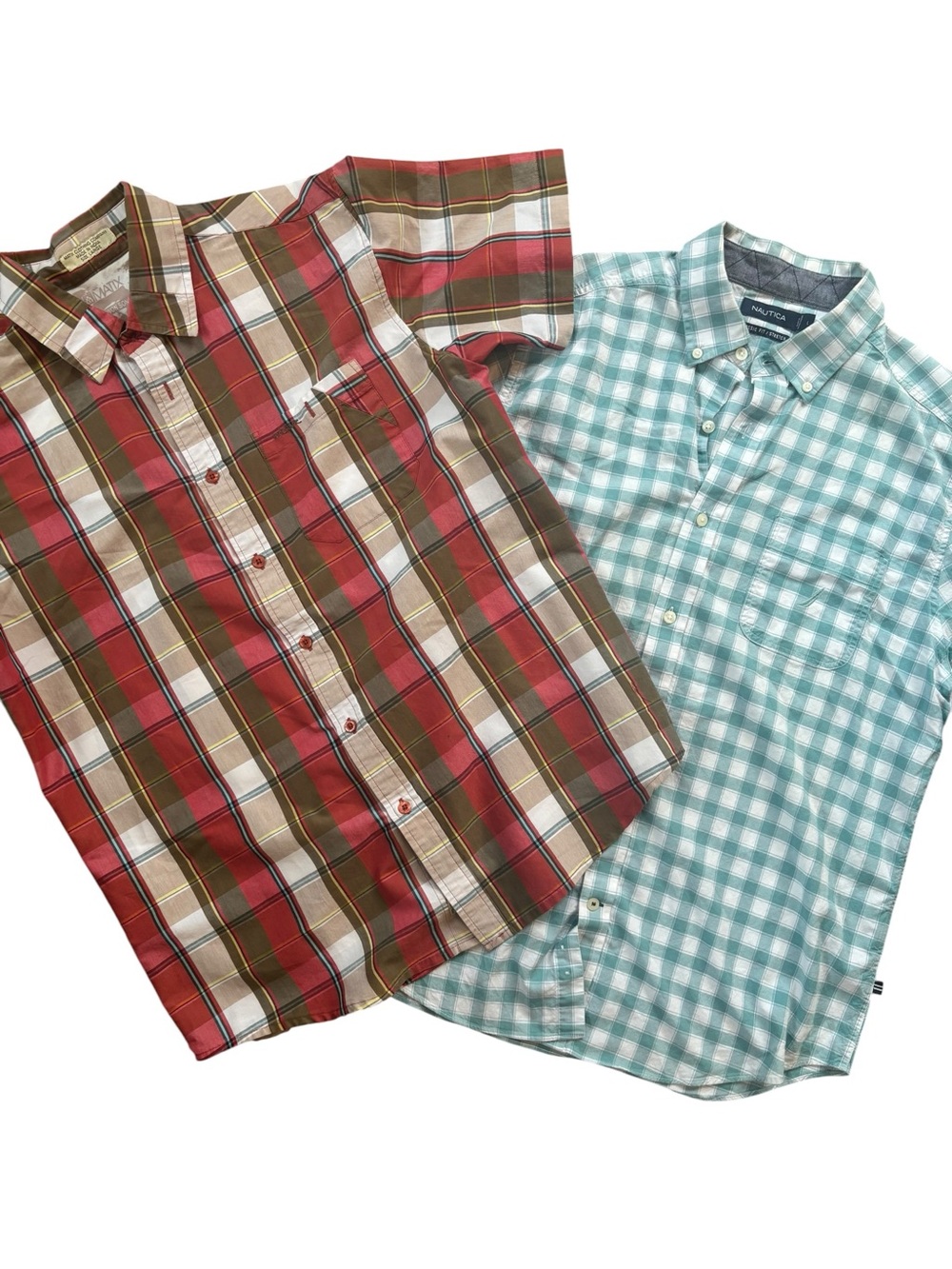 🔥 Two Premium Men’s Shirts Bundle Size L